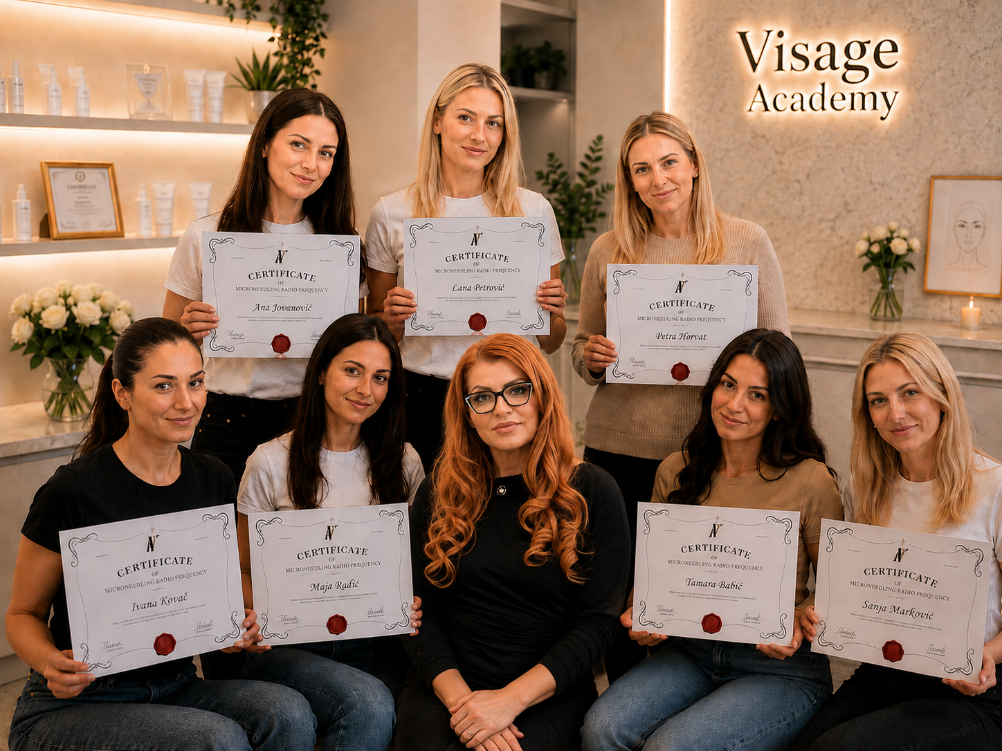 Praxisnahe Schulung bei der Visage Academy